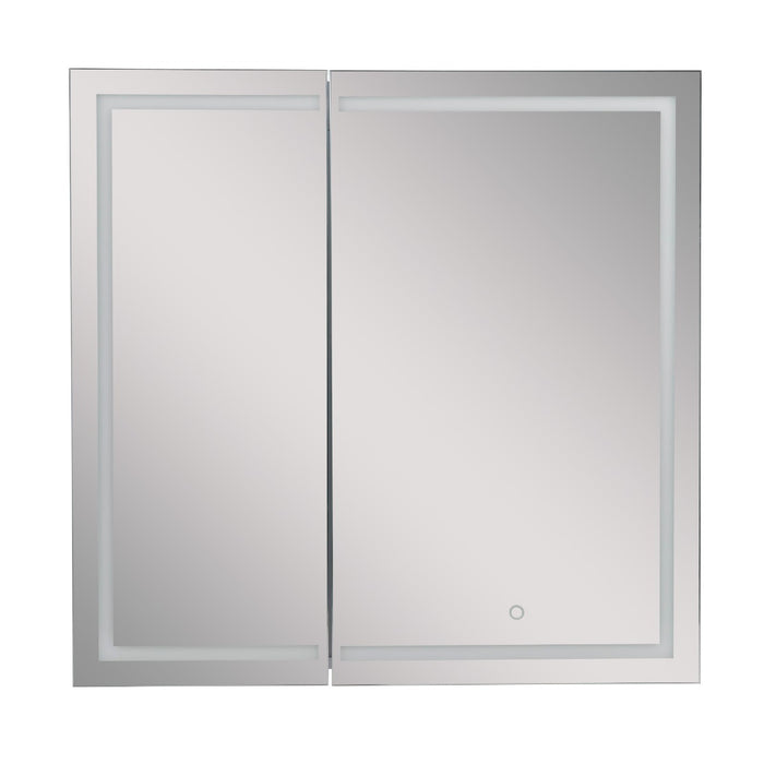 Summer Wood White Matte Medicine Cabinet White Matte 1