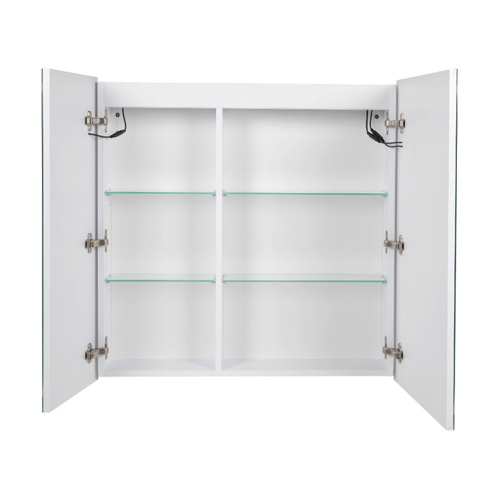 Summer Wood White Matte Medicine Cabinet White Matte 4
