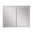 Summer Wood White Matte Medicine Cabinet White Matte 2