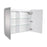 Summer Wood White Matte Medicine Cabinet White Matte 5