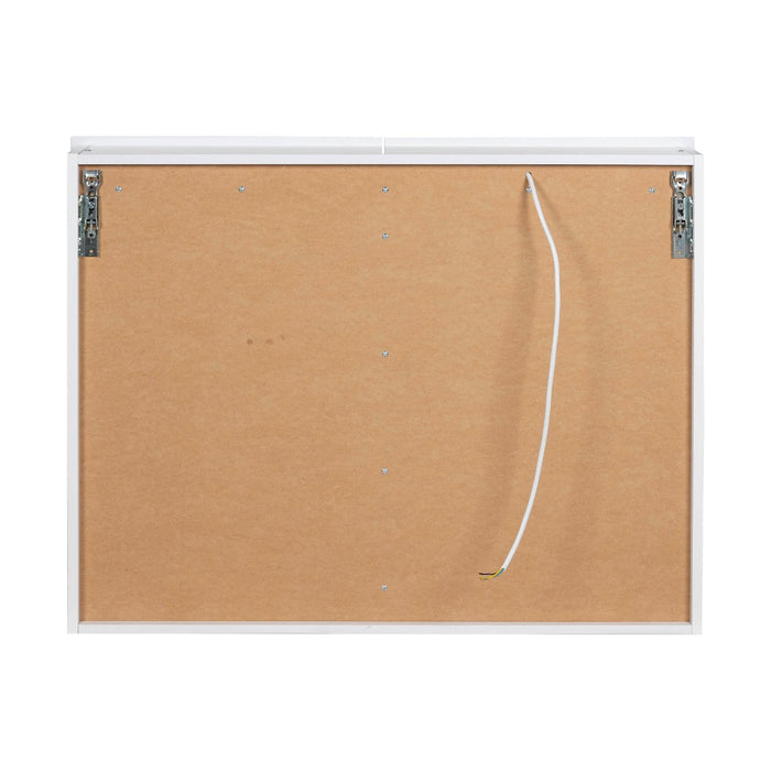 Summer Wood White Matte Medicine Cabinet White Matte 9