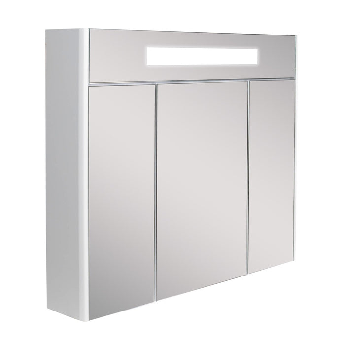 Spring Wood White Matte Medicine Cabinet White Matte 2