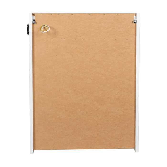 Spring Wood White Matte Medicine Cabinet White Matte 7