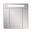 Spring Wood White Matte Medicine Cabinet White Matte 4