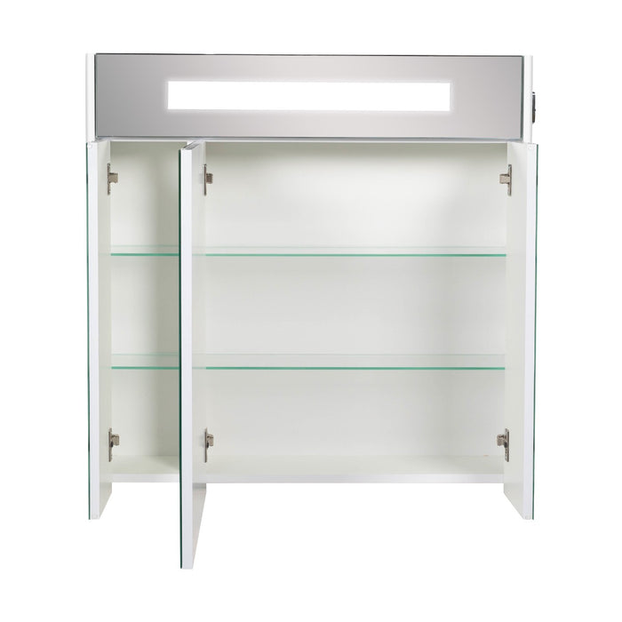 Spring Wood White Matte Medicine Cabinet White Matte 5