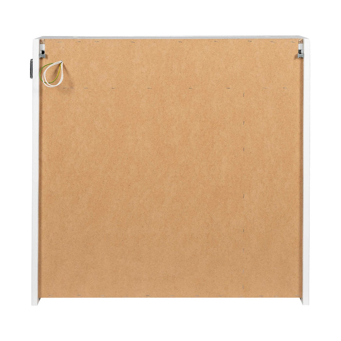 Spring Wood White Matte Medicine Cabinet White Matte 7