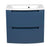 Delux Wood Blue Matte Bathroom Vanity Blue Matte 2