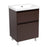 Elit Wood Brown Matte Bathroom Vanity Brown Matte 1