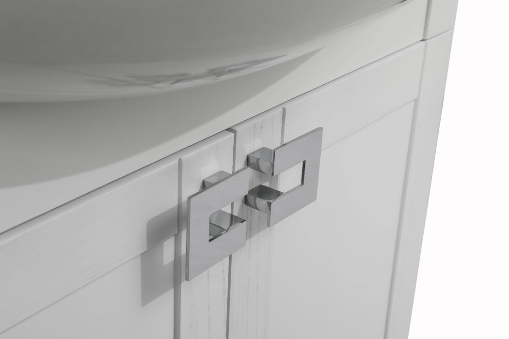 Woodmix Wood White Matte Bathroom Vanity White Matte 5