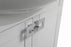 Woodmix Wood White Matte Bathroom Vanity White Matte 5