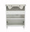 Woodmix Wood White Matte Bathroom Vanity White Matte 7