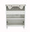 Woodmix Wood White Matte Bathroom Vanity White Matte 4