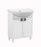 Woodmix Wood White Matte Bathroom Vanity White Matte 1