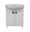 Woodmix Wood White Matte Bathroom Vanity White Matte 6