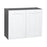 Wallkitchens Wood White Matte Wall Cabinet White Matte 1