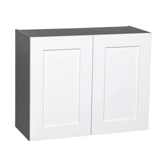 Wallkitchens Wood White Matte Wall Cabinet White Matte 1