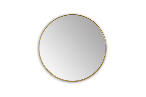 High Density Fiberboard (HDF) Gold Bathroom Mirror 1