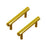 3001 Series Brushed Brass Aluminum Cabinet Pull 6
