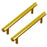 3001 Series Brushed Brass Aluminum Cabinet Pull 6