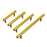 3001 Series Brushed Brass Aluminum Cabinet Pull 7