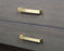 3007 Series Brushed Brass Metal Cabinet Pull 7