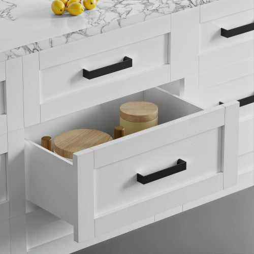 3007 Series Matte Black Metal Cabinet Pull 3