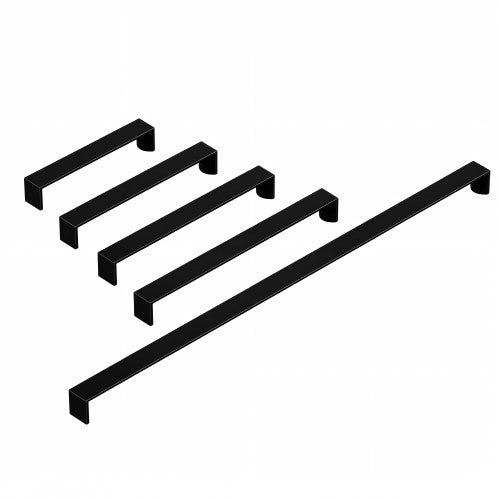 3007 Series Matte Black Metal Cabinet Pull 5