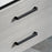 3007 Series Matte Black Metal Cabinet Pull 2