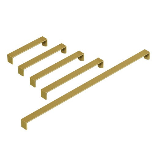 3007 Series Brushed Brass Metal Cabinet Pull 4