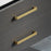3007 Series Brushed Brass Metal Cabinet Pull 1