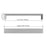 3007 Series Brushed Satin Nickel Metal Cabinet Pull 5