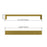3007 Series Brushed Brass Metal Cabinet Pull 3