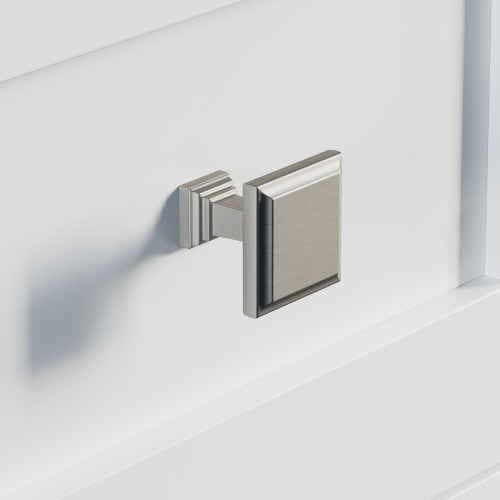 3011 Series Brushed Satin Nickel Metal Cabinet Knob 3