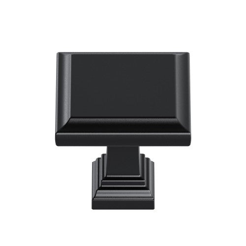 3011 Series Black Metal Cabinet Knob 1