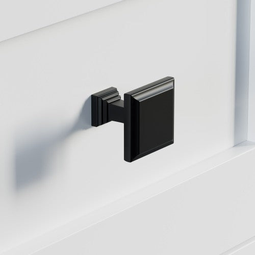 3011 Series Black Metal Cabinet Knob 4