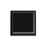 3011 Series Black Metal Cabinet Knob 3