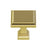 3011 Series Brushed Brass Metal Cabinet Knob 1
