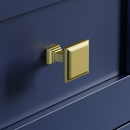 3011 Series Brushed Brass Metal Cabinet Knob 4