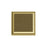 3011 Series Brushed Brass Metal Cabinet Knob 3
