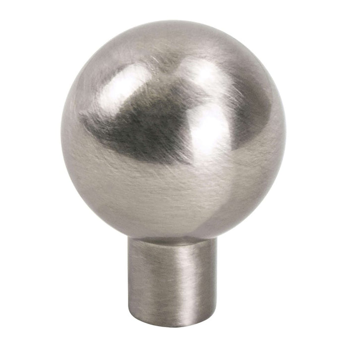 Berenson Knobs Zinc Brushed Nickel Cabinet Knob  1