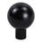 Berenson Knobs Zinc Matte Black Cabinet Knob  1