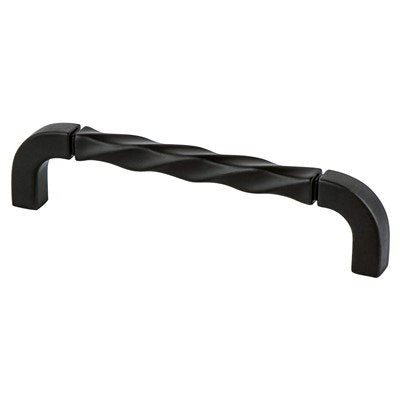 Rhapsody Zinc Black Cabinet Pull  1