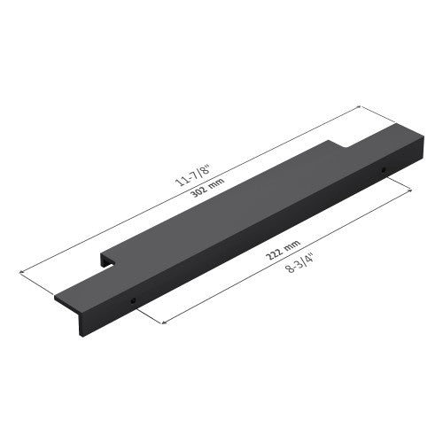 3063 Series Matte Black Metal Cabinet Pull 2