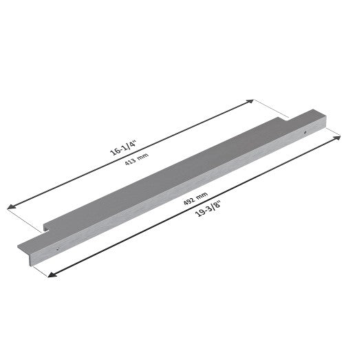 3063 Series Brushed Satin Nickel Metal Cabinet Pull 2
