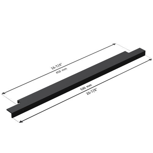 3063 Series Matte Black Metal Cabinet Pull 2