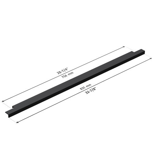 3063 Series Matte Black Metal Cabinet Pull 2