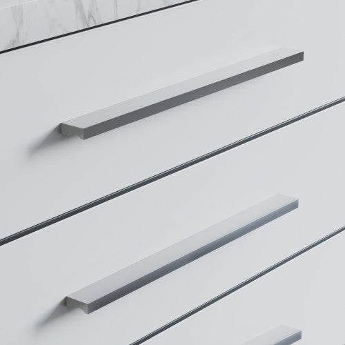 3064 Series Chrome Aluminum Cabinet Pull 4