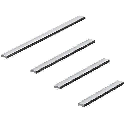3064 Series Chrome Aluminum Cabinet Pull 2