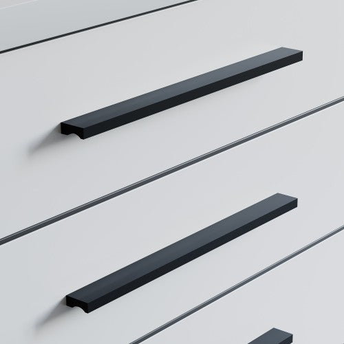 3064 Series Matte Black Aluminum Cabinet Pull 2