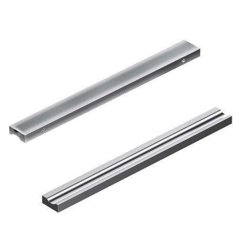 3064 Series Chrome Aluminum Cabinet Pull 1
